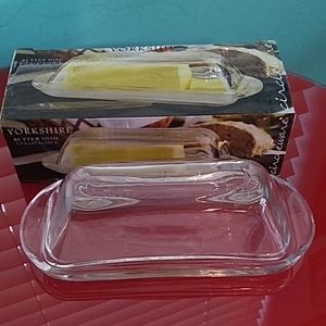 Glass Butter Dish